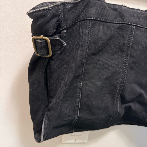 Y2K GAP Black Denim Shoulder Bag - Picture 7 of 16